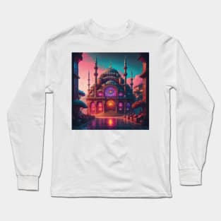 Ayasofya Camii | Cyberpunk style Long Sleeve T-Shirt